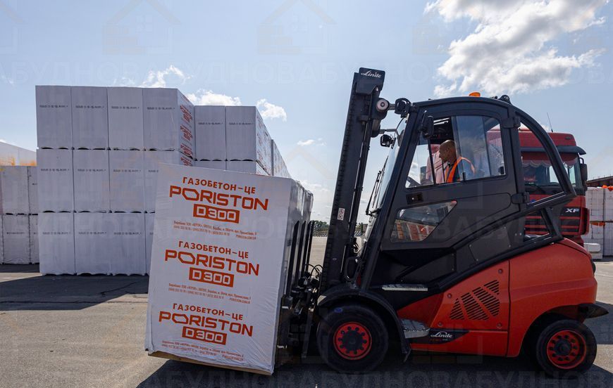 Газоблок PORISTON Березань 400х200х610 D400 ГЛ pori-25017 фото