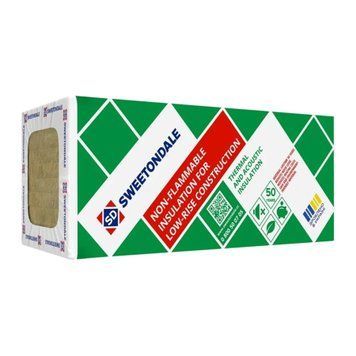 Базальтова вата Sweetondale 50 мм ULTRAWOOL BRICK 45 кг/м3, (5.76м2) bz-0005 фото
